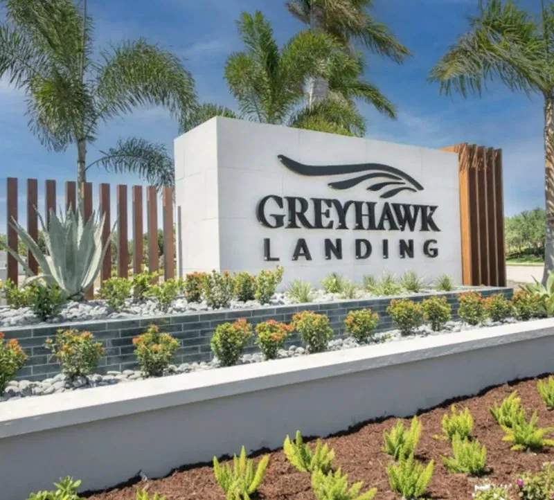 Greyhawk Landing community entrance